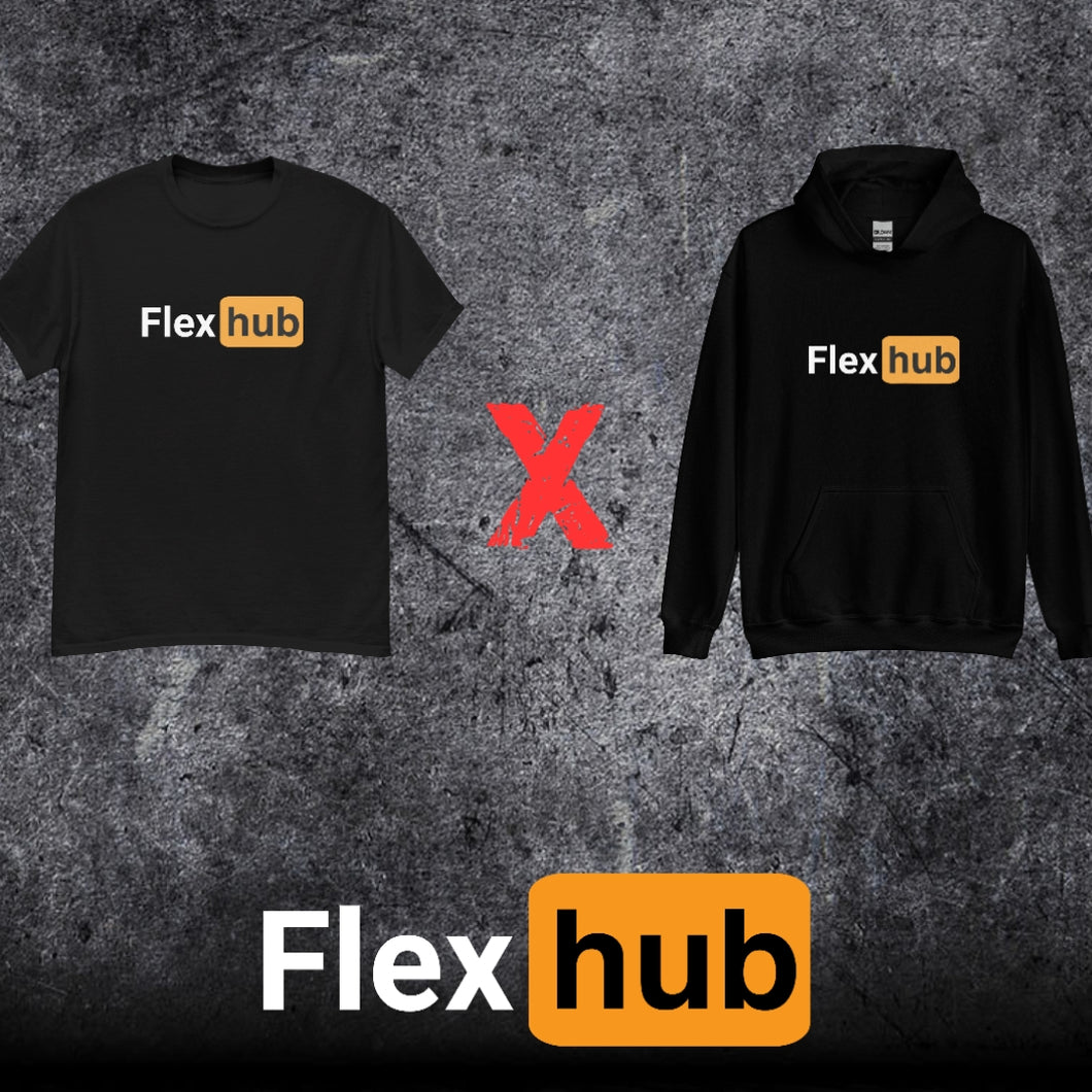 Flex Hub Hoodie And Shirt Bundle